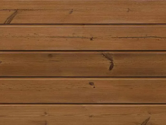 Isıl işlem görmüş Çam cephe kaplaması