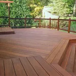 Iroko deck yüzey ve lif detayı