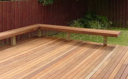 Sapelli deck yüzey detayı