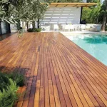 Teak deck yüzey ve lif detayı