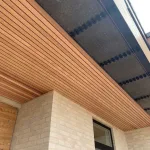 Thermowood cephe kaplama düşey detay