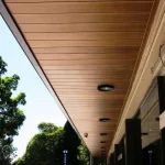 Thermowood cephe kaplama köşe detayı