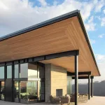 Thermowood çam cephe kaplamalı yapı