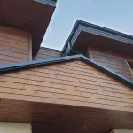 Thermowood cephe kaplama yüzeyi